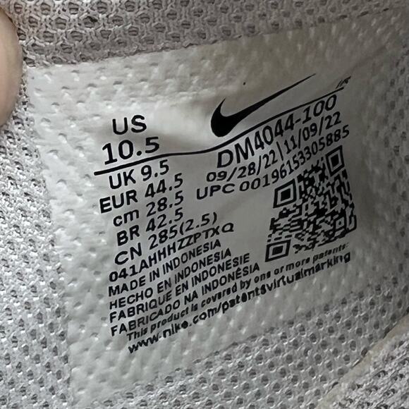 Nike Shoes Mens 10.5 Cortez \'23 White Black Photo Blue Sneakers DM4044-100 main image 4